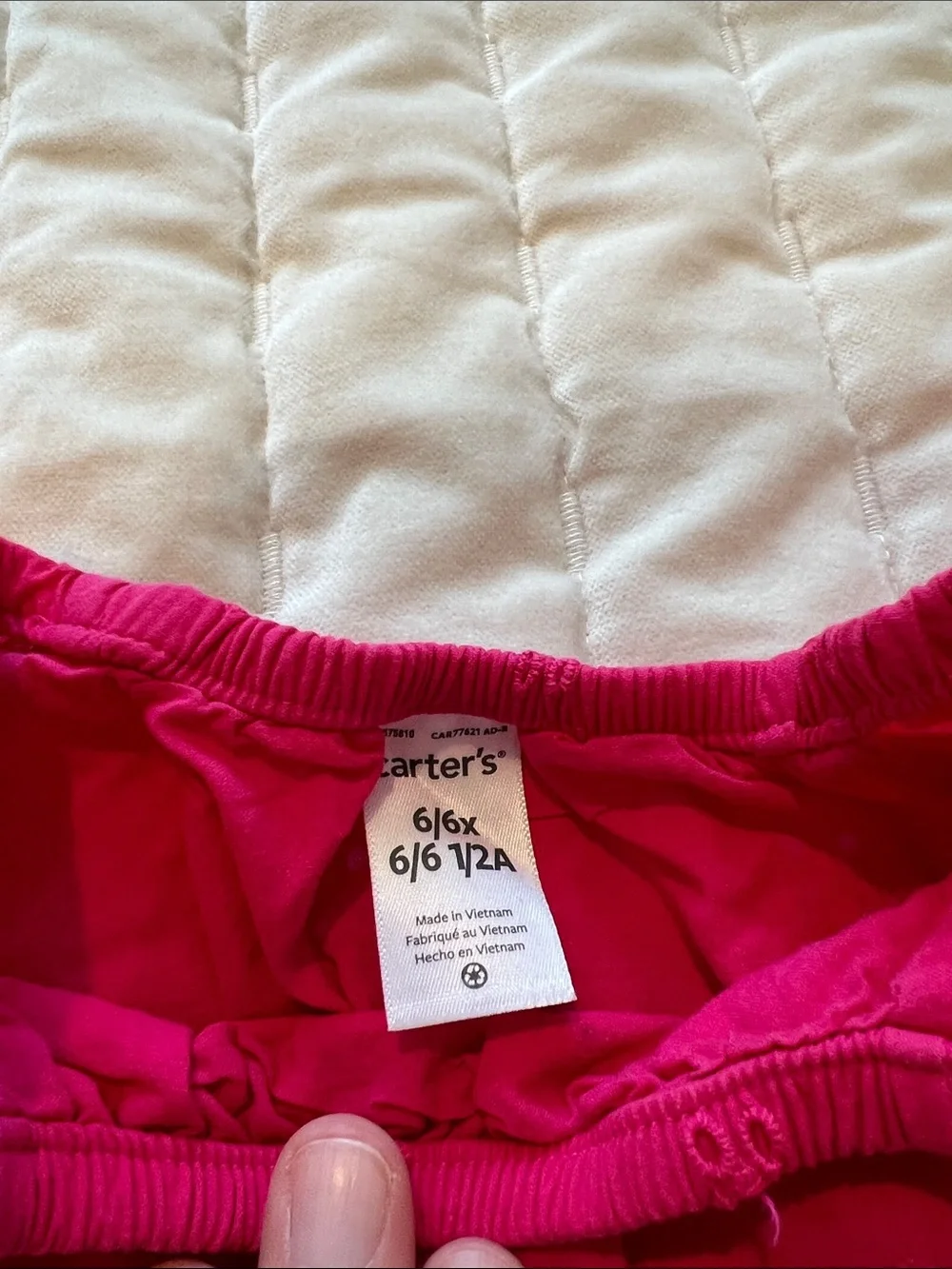 Carters eyelet details